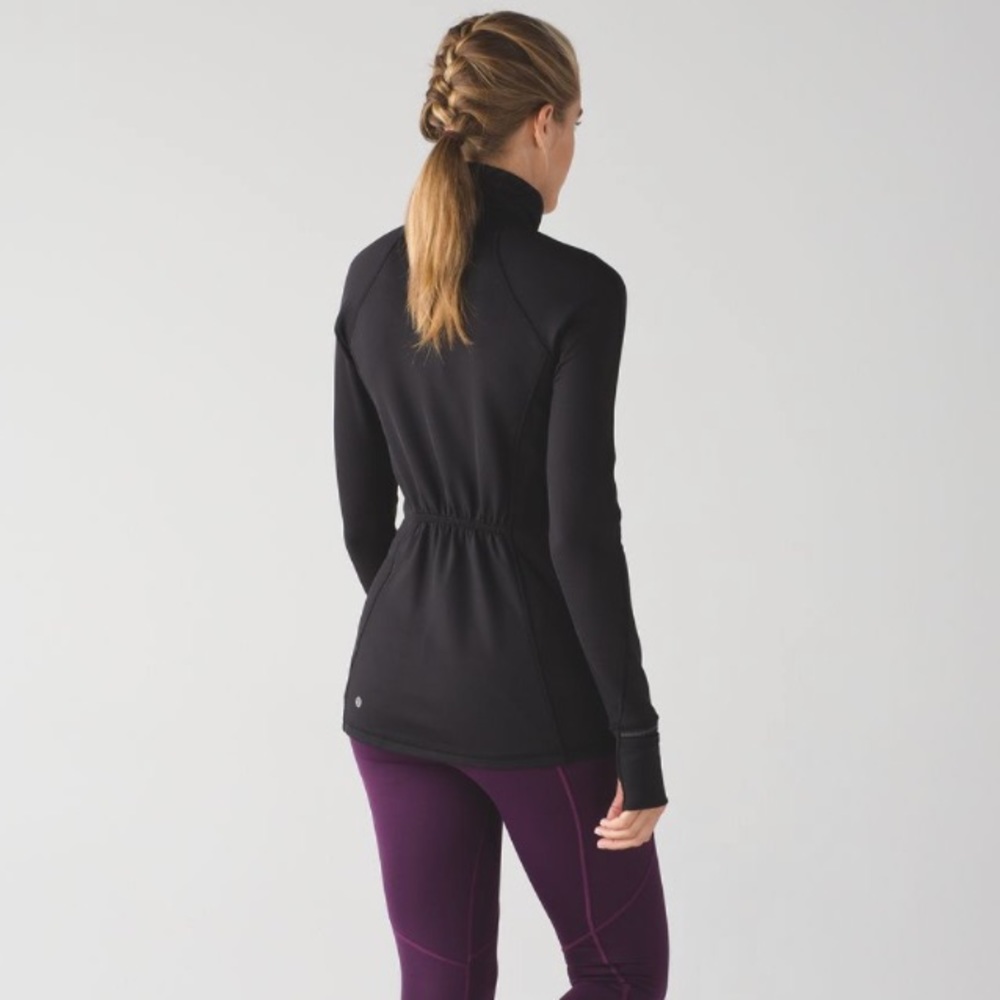 Lululemon first mile 1/2 zip - Picture 2 of 10